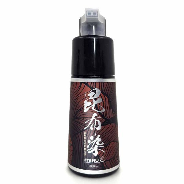 MIAU【昆布速染草本精華素】快速換色/完美遮蓋白髮/免調染膏/修護和鎖色的無臭配方/台灣生產〈無添加PPD/重金屬/甲醛/酯類防腐劑〉 