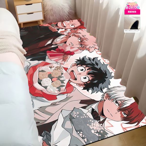 【海外代購】阿喵畫社 我的英雄學院 爆豪 展館級8k超清精裱畫 滑鼠墊 床頭地墊 