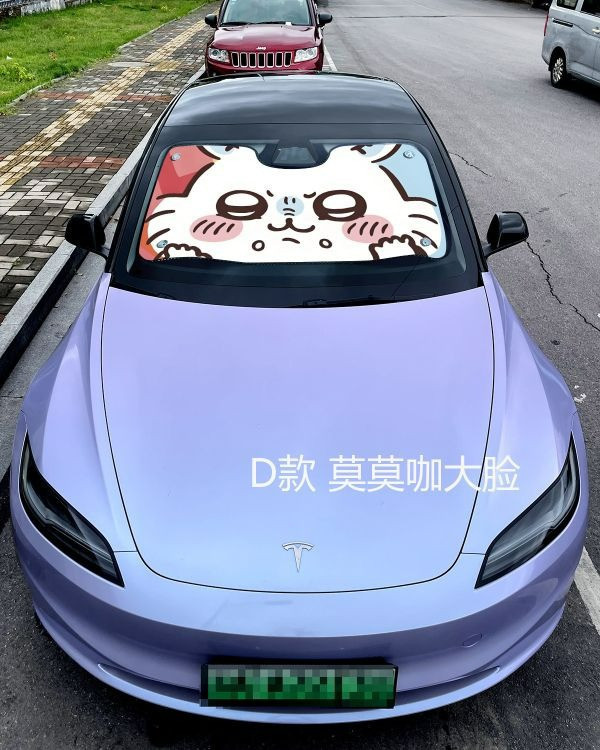 【海外代購】千鳥社 《汽車前擋遮陽-吉伊大臉》吉伊卡哇哈奇小八烏薩奇莫莫咖 