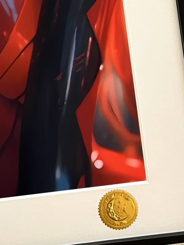 【海外代購】星空《寫實版明日香》新世紀福音戰士EVA二號機裝飾畫 