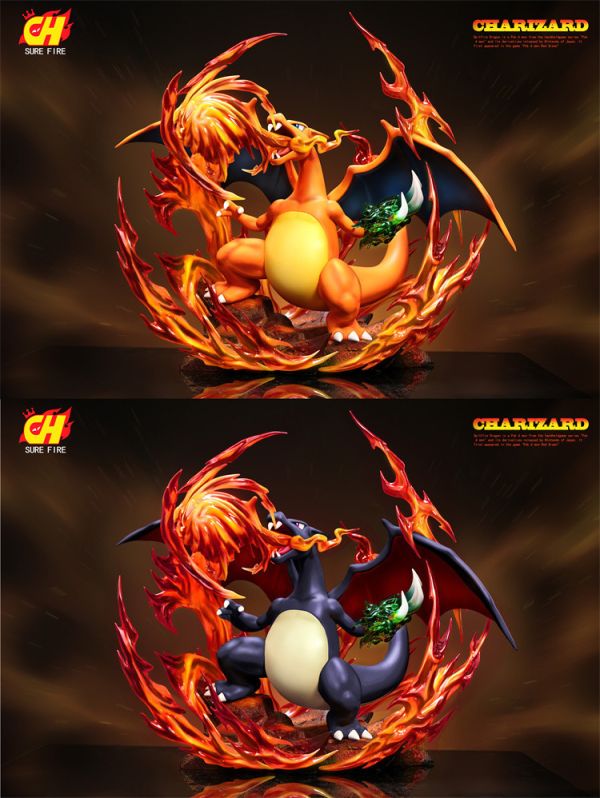 【預定】超火 SURE FIRE 寶可夢系列雕像第一彈 噴火龍 