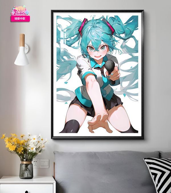 【海外代購】阿喵畫社 初音未來 