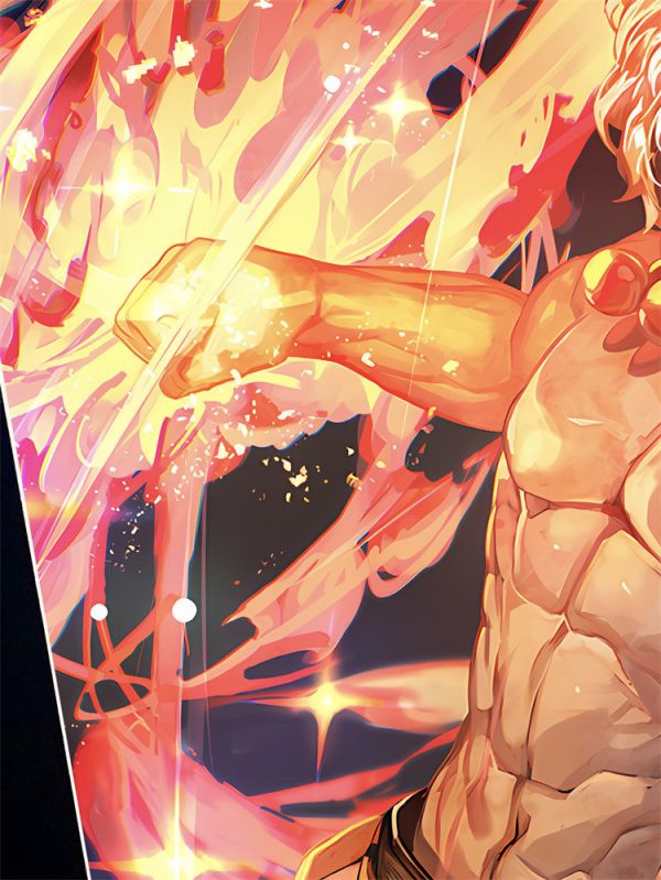 【海外代購】星空 艾斯 火拳燒燒果實 裝飾畫 