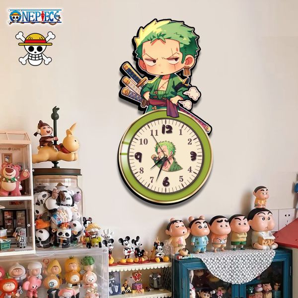 【海外代購】阿喵畫社 索隆鐘錶 海賊王異形時鐘 