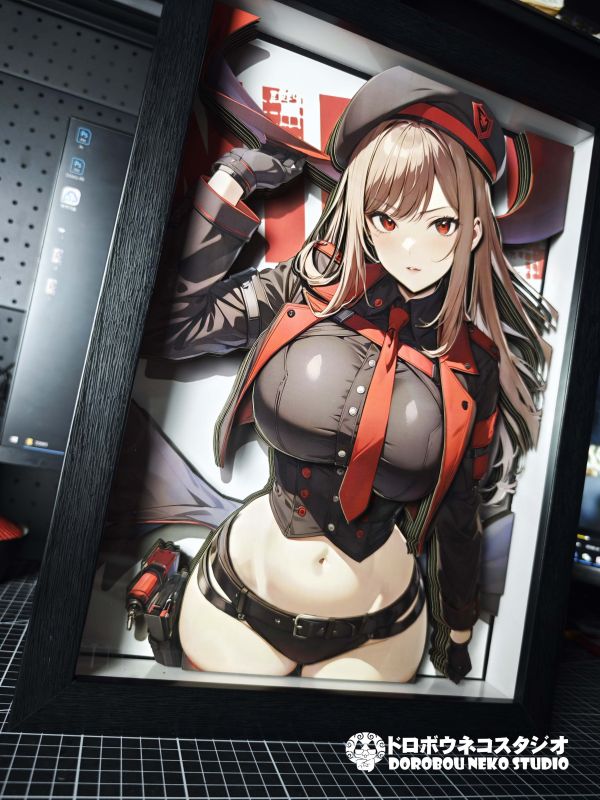 【海外代購】泥棒貓 DSMG-074 NIKKE 拉毗 立體裝飾畫 