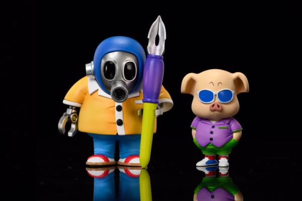 【預定】league 鳥山明自畫像共鳴-阿拉蕾扉頁造型 LG 