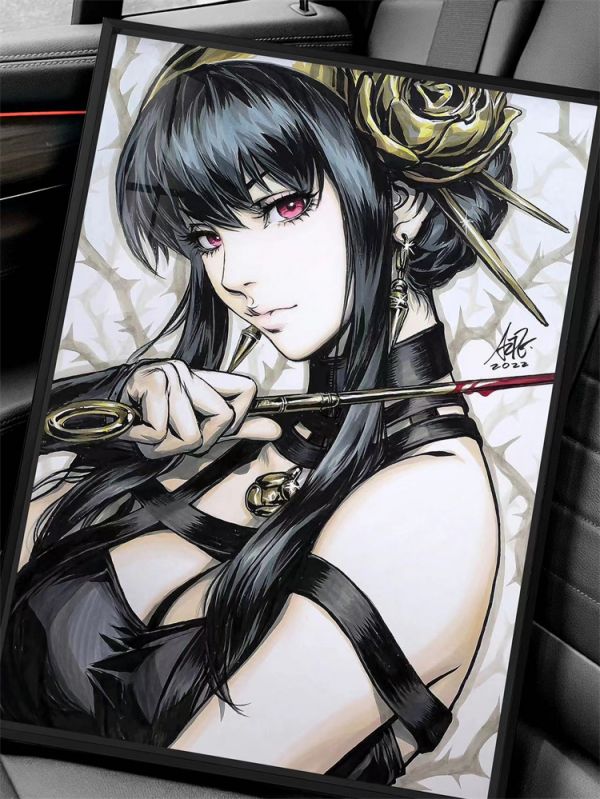 【海外代購】【38*53CM】千鳥社 間諜過家家約爾Artgerm馬克筆復刻 