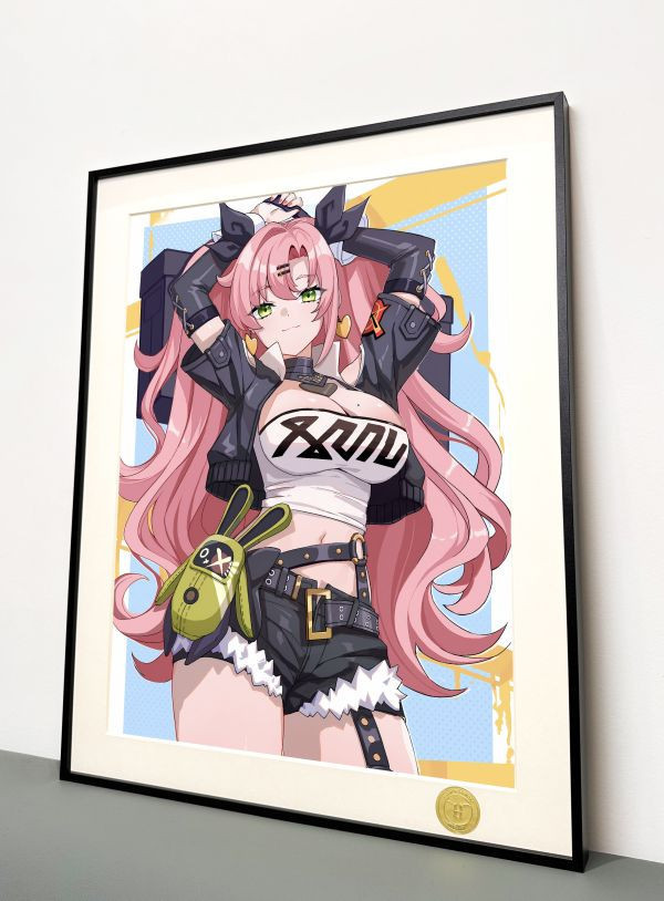 【海外代購】H2 《妮可德瑪拉》絕區零Nicole裝飾畫 