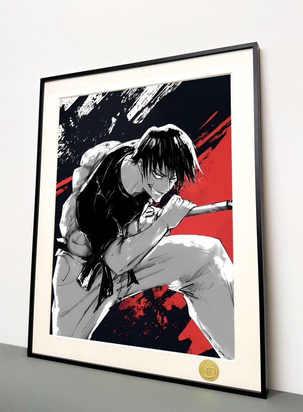 【海外代購】H2 伏黑甚爾 咒術迴戰 裝飾畫 