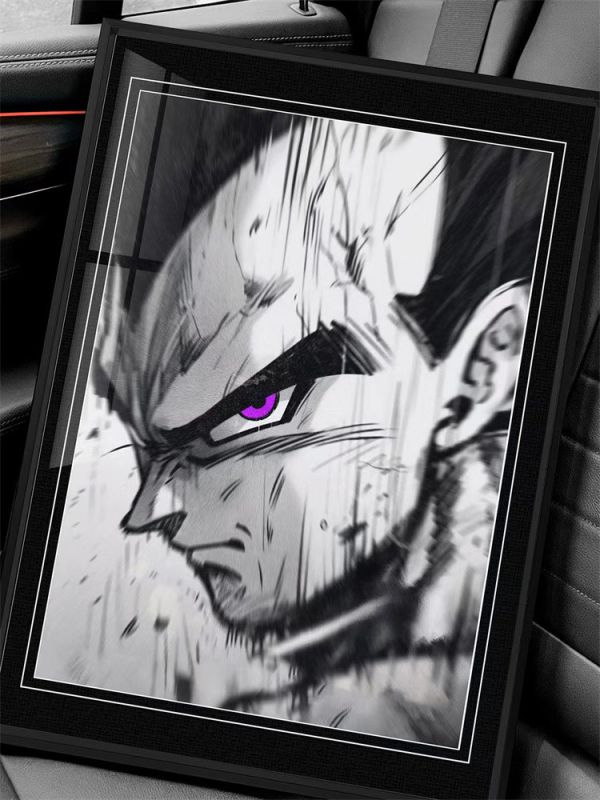 【海外代購】千鳥社 貝吉塔 單人照 超級賽亞人王子 裝飾畫01 