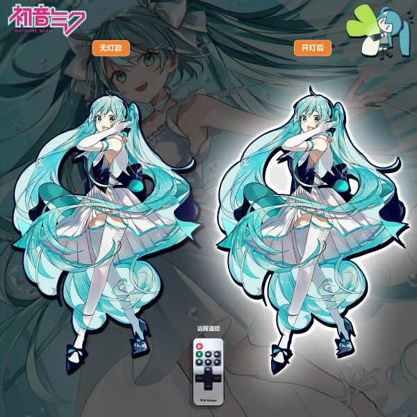 【海外代購】阿喵畫社 初音未來 超長高清燈帶畫 