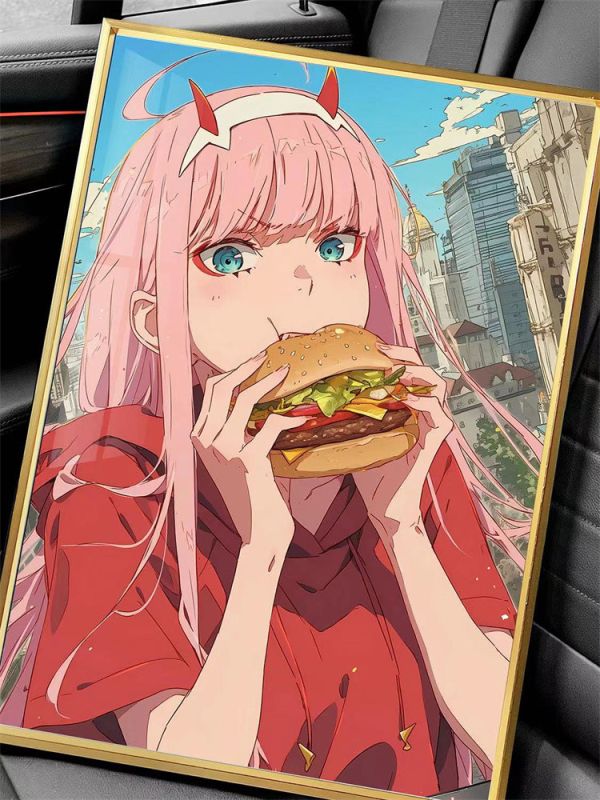 【海外代購】千鳥社 零二國家隊DARLING in the FRANXX裝飾畫 