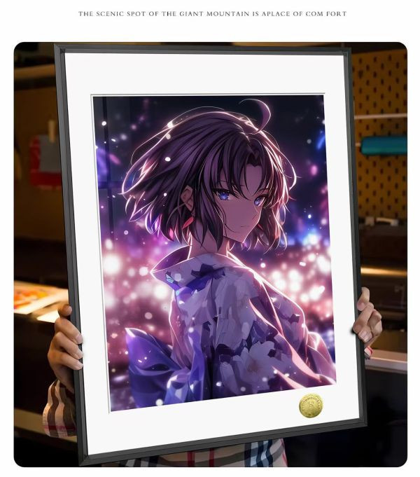 【海外代購】皇呱 《空之境界兩儀式》周邊裝飾畫 