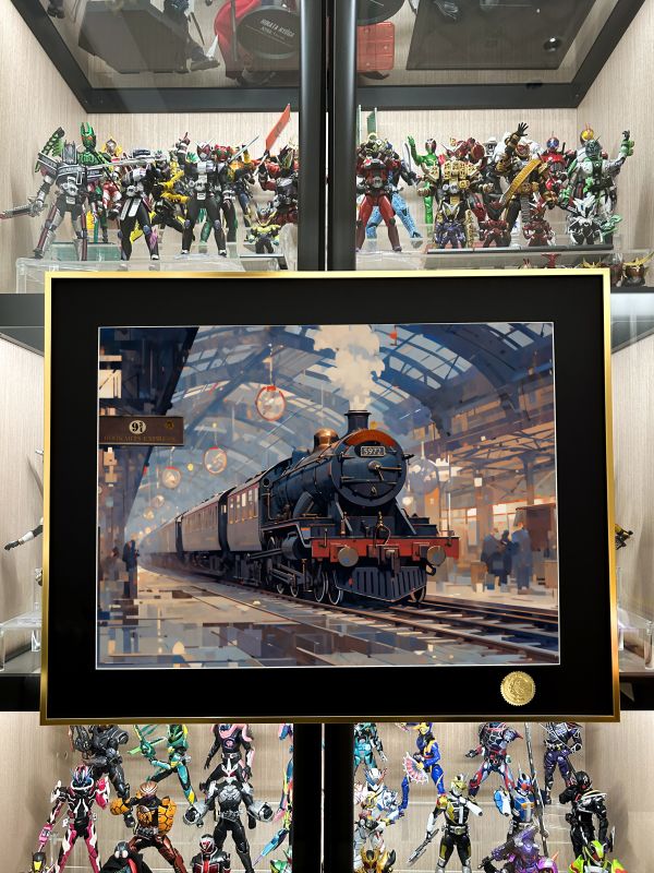 【海外代購】星空 九又四分之三月台 裝飾畫 