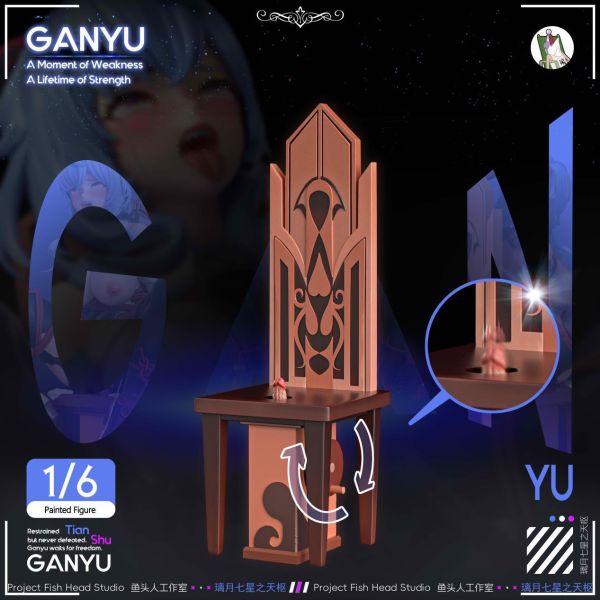 【已截單/代購洽客服】魚頭人 璃月七星堅韌的後庭 短暫的弱點，永恆的堅韌 甘雨 