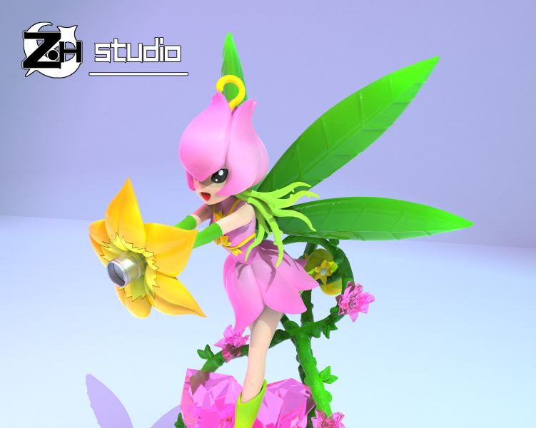 【預定】ZH 召喚 數碼寶貝 花仙獸 