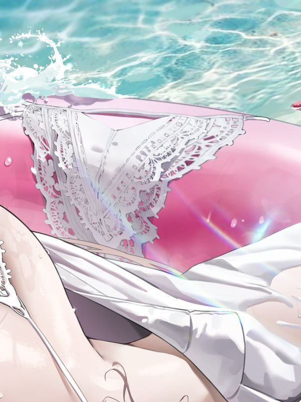 【海外代購】星空 沙灘Viper 勝利女神NIKKE妮姬裝飾畫 