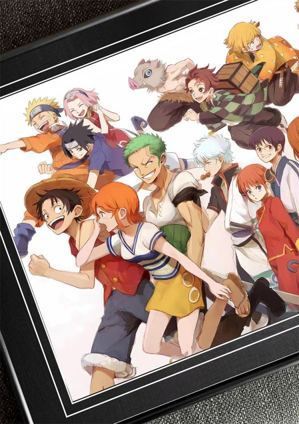 【海外代購】千鳥社 路飛 索隆 鳴人 炭治郎 善逸 銀時 虎杖畫 