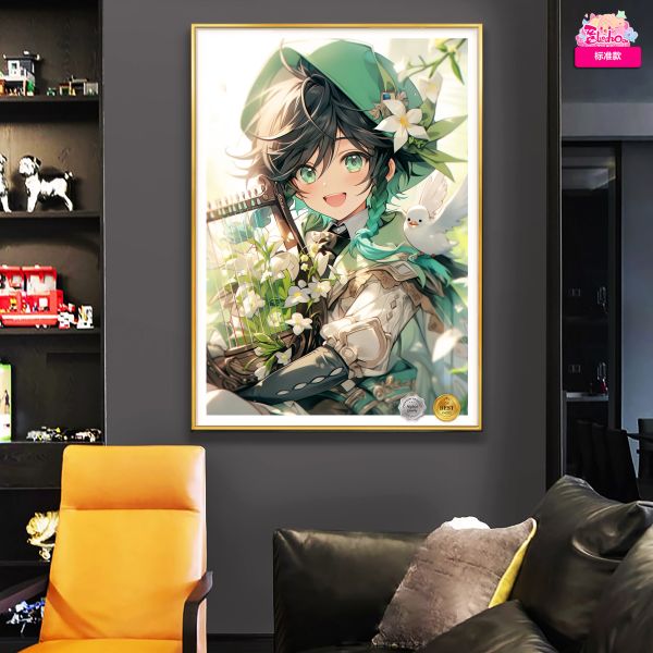 【海外代購】阿喵畫社 迎辰 溫蒂 8k超大超清裝飾畫 