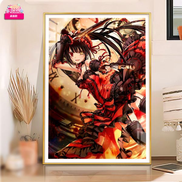 【海外代購】阿喵畫社 神威靈裝 時崎狂三 8k超大超清裝飾畫 