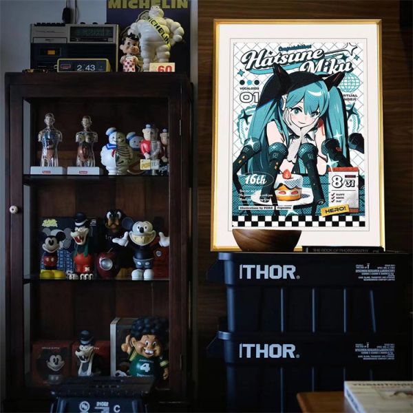 【海外代購】千鳥社 初音未來16歲生日miku公主殿下裝飾畫01 