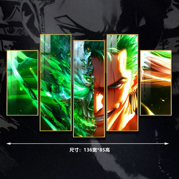 【海外代購】阿喵畫社 鬼滅索隆異形套組 