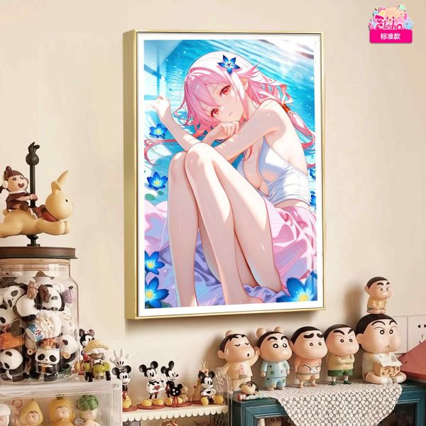 【海外代購】阿喵畫社 花海 蝶祈 罪惡王冠8k超大高清裝飾畫 