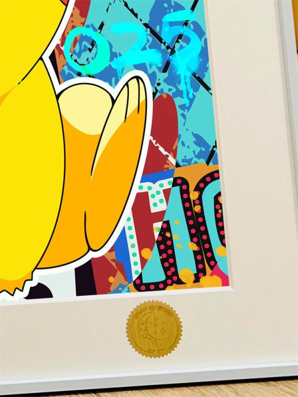 【海外代購】星空 昭舞 Pikachu 皮卡丘 潮流藝術裝飾畫 