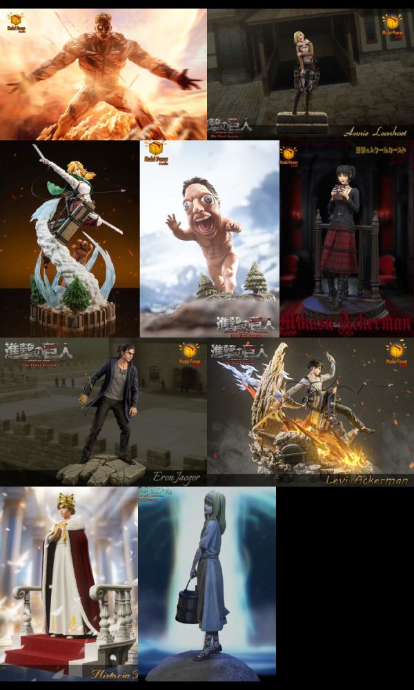 【系列代購】Model Power 進擊的巨人 系列代購 