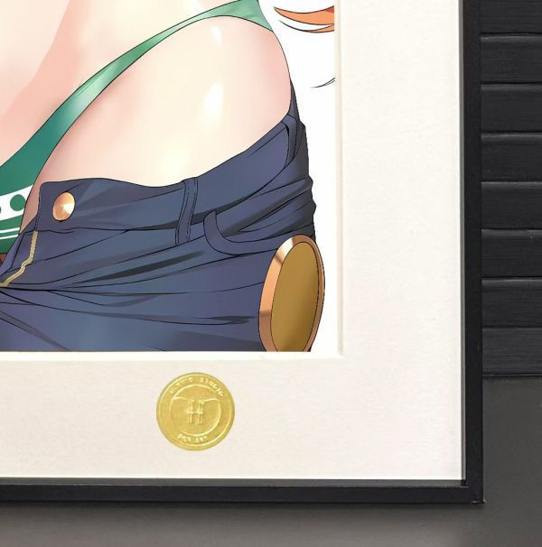 【海外代購】H2  《小賊貓娜美》海賊王航海王裝飾畫 