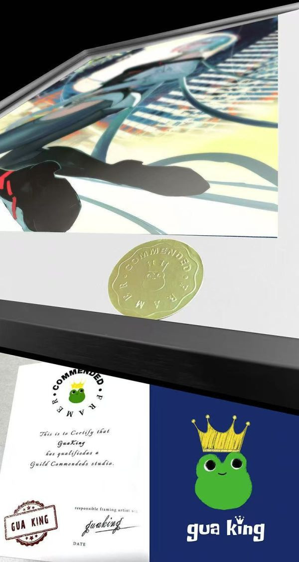 【海外代購】皇呱《賽博朋克露西》賽博朋克邊緣行者露西Lucyna裝飾畫 