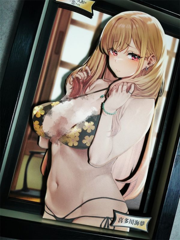 【海外代購】【33CM】泥棒貓 喜多川海夢 迷你 可月兌 立體畫01 