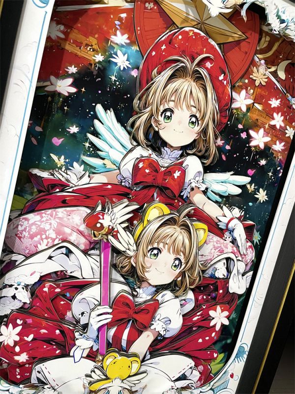 【海外代購】神秘畫廊 小櫻3D紙藝立體畫 