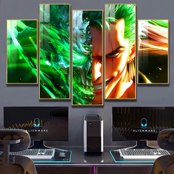 【海外代購】阿喵畫社 鬼滅索隆異形套組 