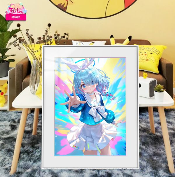 【海外代購】阿喵畫社 阿洛娜 展館級8k超清精裱畫 