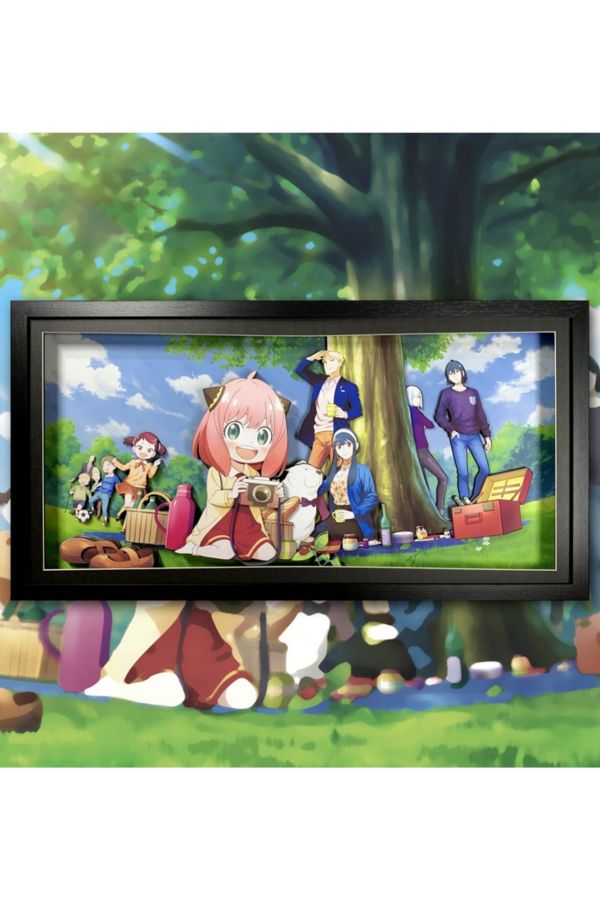 【海外代購】萌萌匠 間諜×過家家阿尼亞3D立體畫裝飾壁畫 