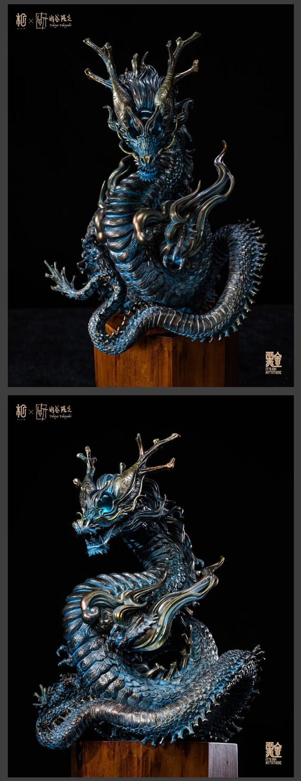 【預定】末那末匠 竹谷隆之  四神之印青龍 原創設計祥瑞神獸藝術雕像 
