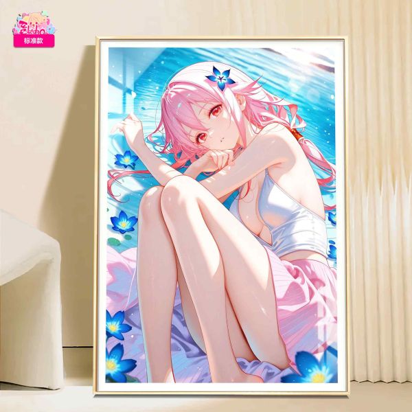 【海外代購】阿喵畫社 花海 蝶祈 罪惡王冠8k超大高清裝飾畫 