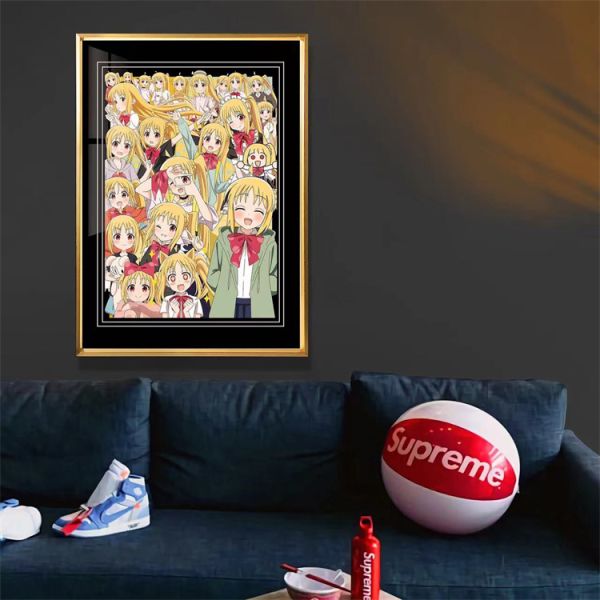 【海外代購】【38*53CM】千鳥社 伊地知虹夏孤獨搖滾結束樂隊裝飾畫 