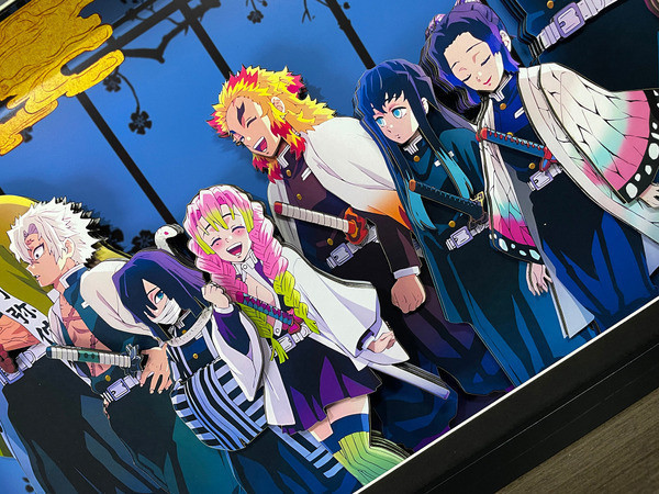 【預定】神秘畫廊 鬼滅之刃九柱3D紙藝立體畫 