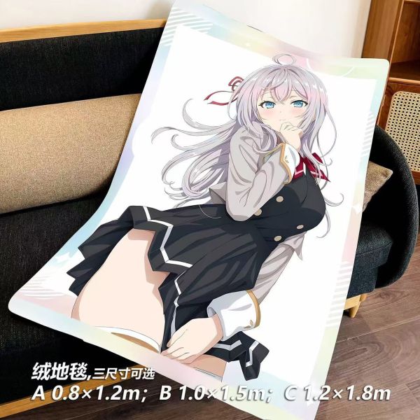 【海外代購】千鳥社 俄語遮羞的鄰座艾莉同學 午睡毯 地毯 裝飾畫 