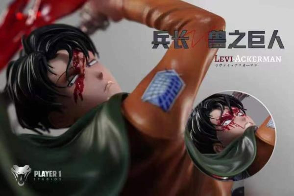 【海外代購】頭號玩家 兵長vs獸之巨人（リヴァイ·アッカーマン Vs 獣の巨人） 