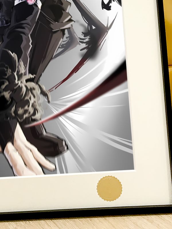 【海外代購】星空《黑化唐三》鬥羅大陸海神裝飾畫 