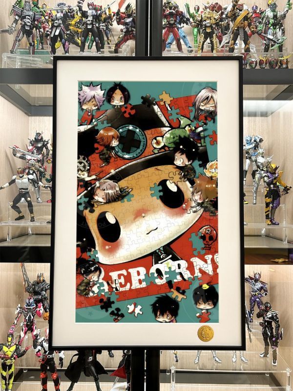 【海外代購】星空 《REBORN》家庭教師里包恩澤田綱吉動漫二次元裝飾畫 