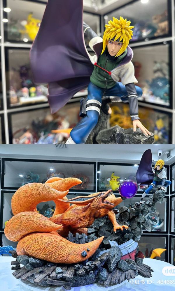 【海外代購】HEX 波風水門 VS 九尾 