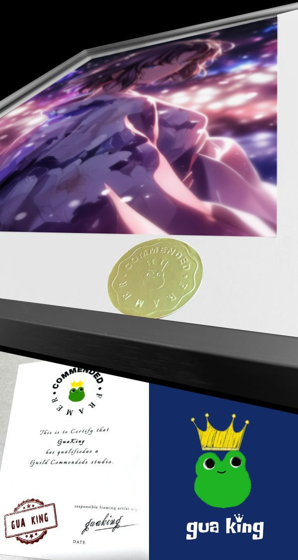 【海外代購】皇呱 《空之境界兩儀式》周邊裝飾畫 