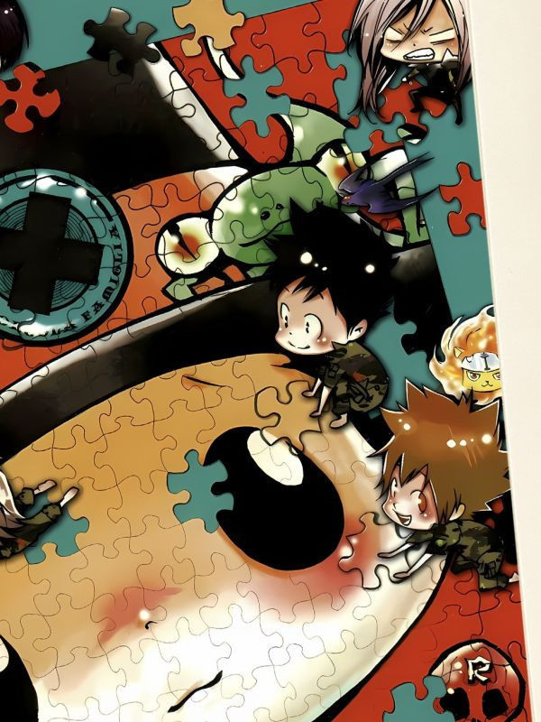 【海外代購】星空 《REBORN》家庭教師里包恩澤田綱吉動漫二次元裝飾畫 