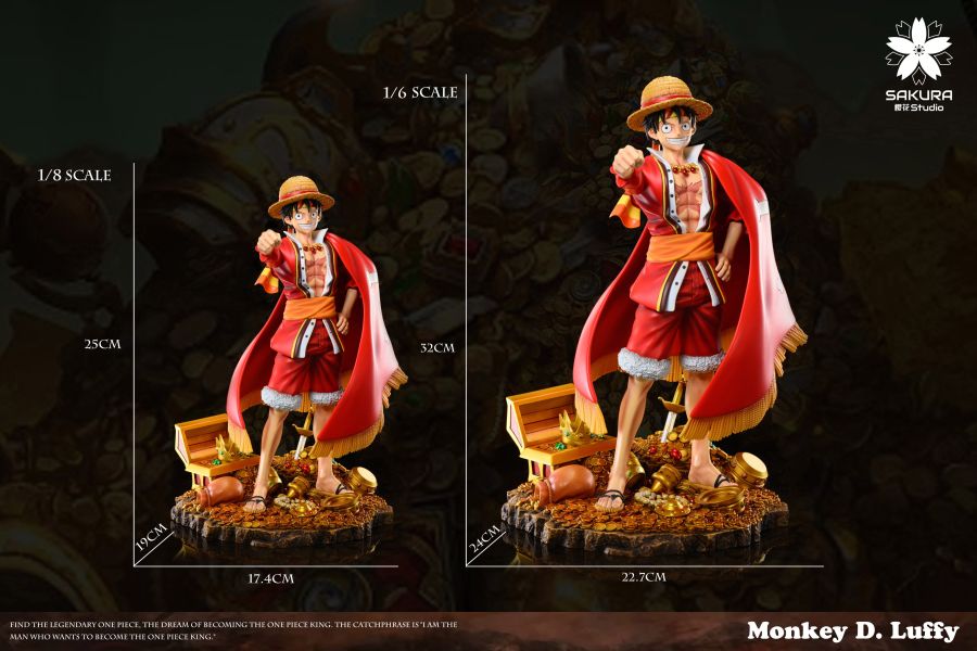 【海外代購】櫻花 海賊王 路飛第一彈 