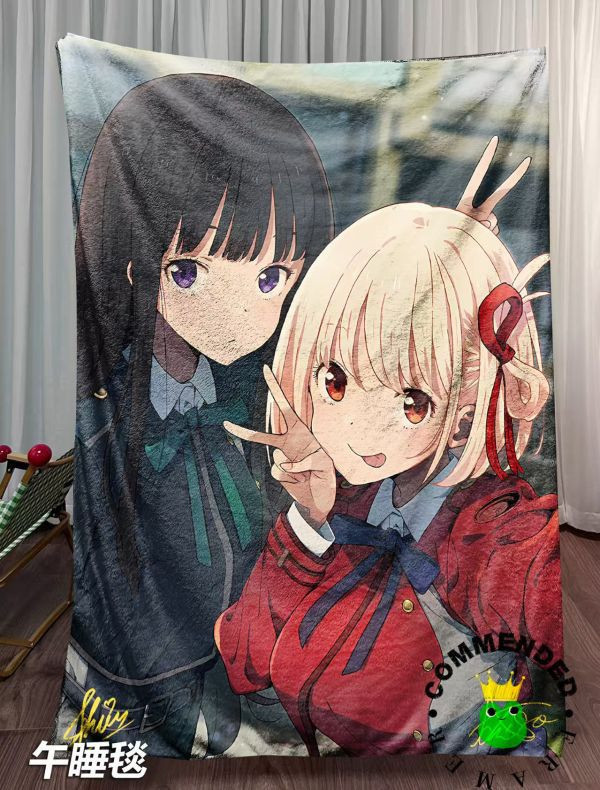 【海外代購】皇呱 《特工少女 LYCORIS》莉可麗絲錦木千束井之上瀧奈裝飾畫 