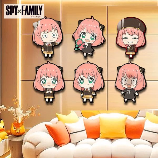 【海外代購】阿喵畫社 阿尼婭六宮格卡磚 超清裝飾畫 